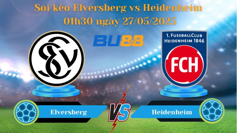 BU88 Nhận định soi kèo Elversberg vs Heidenheim 01h30 ngày 27/05/2025 - Bundesliga